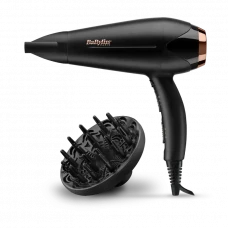 Фен BaByliss Turbo Shine D570DE, 2200 Вт, Чёрный