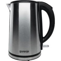 Электрочайник Gorenje K15DWS, Нержавеющая сталь