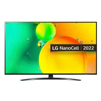 55 Nanocell SMART TV LG 55NANO766QA, 3840x2160 4K UHD, webOS, Negru