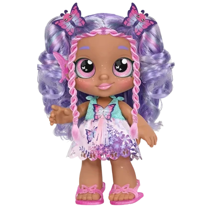 Papușa KindiKids S6 Scented Big Sis, Violet