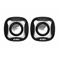 Boxe pentru calculator 2.0 SVEN 170, Negru/Alb