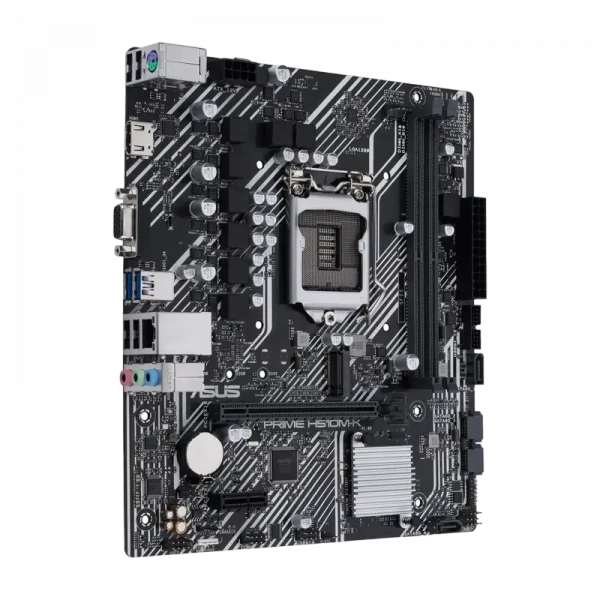 Материнская плата ASUS PRIME H510M-K, LGA1200, Intel H510, Micro-ATX