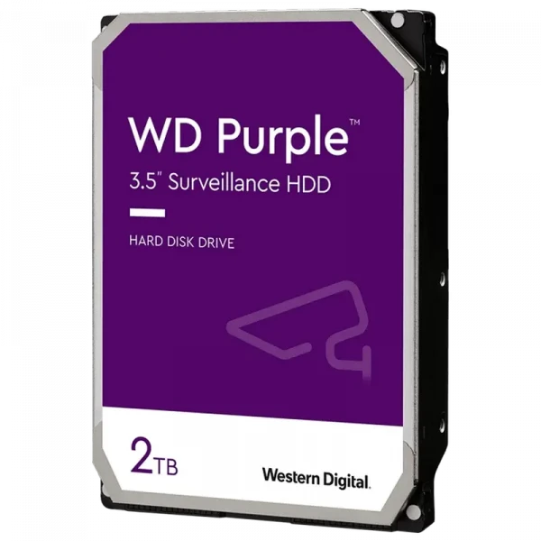 Unitate HDD Western Digital WD Purple, 3.5, 2 TB &lt,WD20PURZ&gt,
