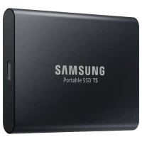 SSD portabil extern Samsung Portable SSD T5, 1 TB, Negru (MU-PA1T0B/WW)