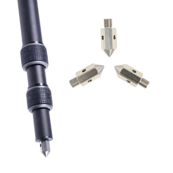 Trepied/Monopod Vanguard VEO3T+ 264AB, Cap cu bilă cu două axe, Negru