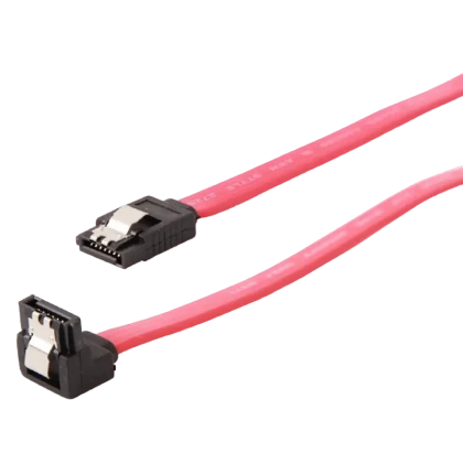 Кабель SATA Cablexpert CC-SATAM-DATA90-0.5M, Красный