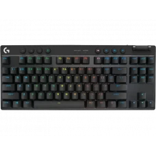 Tastatură Logitech G Pro X TKL, Cu fir / Fără fir, Negru
