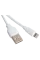 Cable de date Remax RC-138i, USB Type-A/Lightning, 1m, Alb