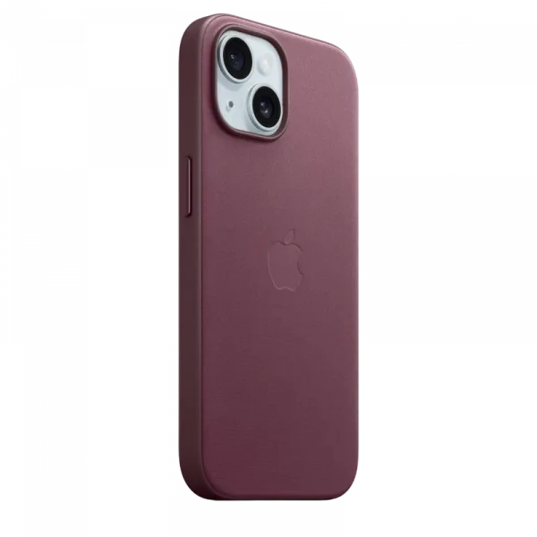 Husă Apple iPhone 15 FineWoven Case with MagSafe, Mulberry