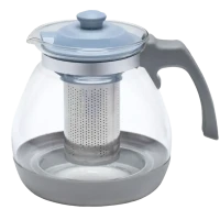 Ceainic cu infuzor RESTO 90511, 1.6L, Gri