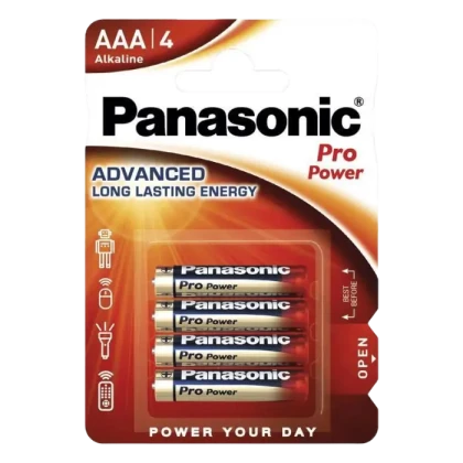 Батарейки Panasonic LR03XEG, AAA, 4шт.