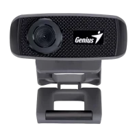 Cameră Web Genius FaceCam 1000X V2, HD 720p, Negru