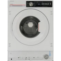 Mașină de spălat Sharp ESNIB814BWNAEE, 8kg, Alb