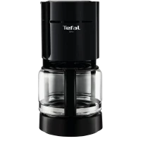 Капельная кофеварка Tefal CM-1218DE, 800Вт, Чёрный