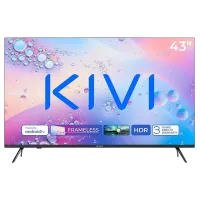 43 LED SMART Телевизор KIVI 43U760QB, 3840x2160 4K UHD, Android TV, Чёрный