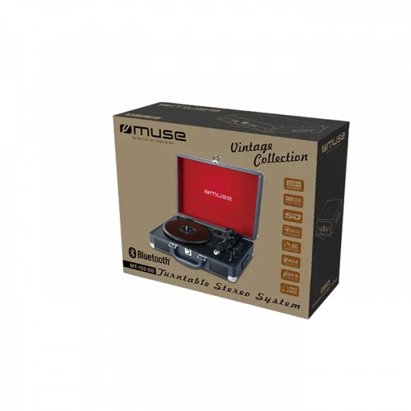 Sistem audio MUSE MT-103 DB, Negru