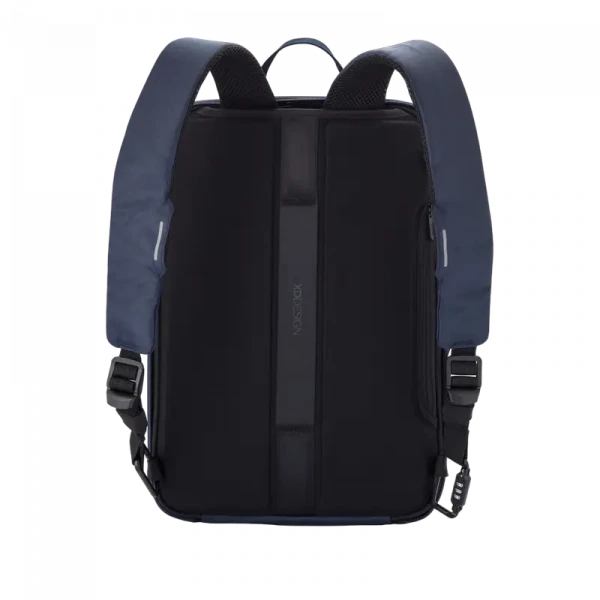 Rucsac pentru Laptop Bobby Bizz, Piele artificială, Albastru închis