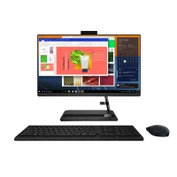 Computer All-in-One Lenovo IdeaCentre 3 22ITL6, 21,5, Intel Pentium Gold 7505, 4GB/256GB, Windows 11 Home, Negru