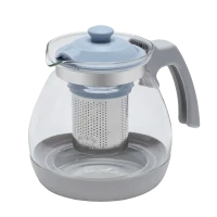 Ceainic cu infuzor RESTO 90510, 1.2L, Gri