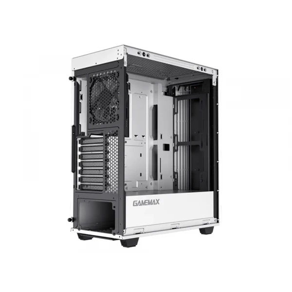 Компьютерный корпус Gamemax Precision, Midi-Tower, ATX, Белый