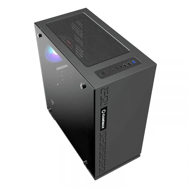 Компьютерный корпус Gamemax Dark Ranger, Micro-ATX, ATX, Чёрный