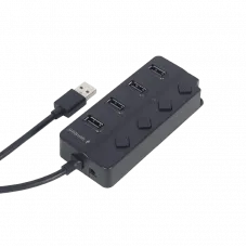 Adaptor Hub Gembird UHB-U2P4P-01, Negru