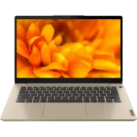 Laptop 14 Lenovo IdeaPad 3 14ITL6, Sand, Intel Pentium 7505, 8GB/256GB, Fără SO