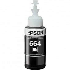 Recipient de cerneală Epson T664, 70ml, Negru