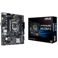 Материнская плата ASUS PRIME H510M-K, LGA1200, Intel H510, Micro-ATX