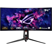 34 Monitor Gaming ASUS PG34WCDM, OLED 3440x1440 WQHD, Negru