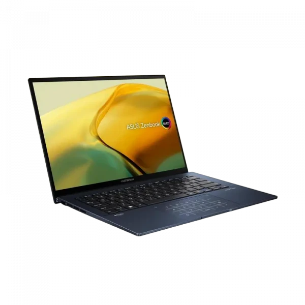 Laptop 14 ASUS Zenbook 14 OLED UX3402ZA, Ponder Blue, Intel Core i7-1260P, 16GB/1024GB, Fără SO