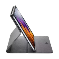 Husă pentru tabletă Cellularline Folio - Galaxy Tab S8+, 12,4, Piele artificială, Negru