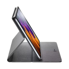 Husă pentru tabletă Cellularline Folio - Galaxy Tab S8+, 12,4, Piele artificială, Negru