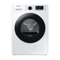 Uscător de rufe Samsung DV90TA040AE/UA, 9kg, Alb