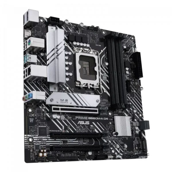 Placă de bază ASUS PRIME B660M-A D4, LGA1700, Intel B660, Micro-ATX