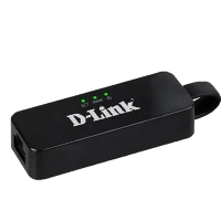 Сетевой адаптер D-Link DUB-E100/E1A, Чёрный