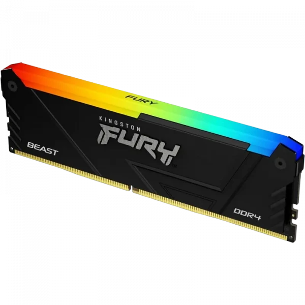 Memorie RAM Kingston FURY Beast RGB, DDR4 SDRAM, 3200 MHz, 64GB, KF432C16BB2AK2/64