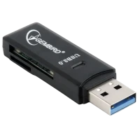 Кардридер Gembird UHB-CR3-01, USB Type-A, Чёрный