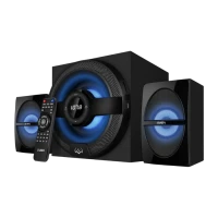 Компьютерные колонки 2.1 SVEN MS-2085, Чёрный