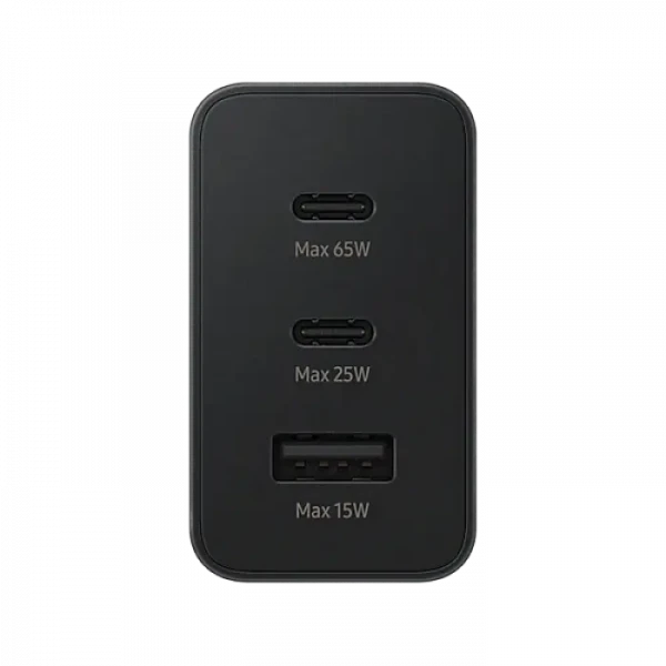 Încărcător Samsung Trio Fast Travel Charger 65W, Negru