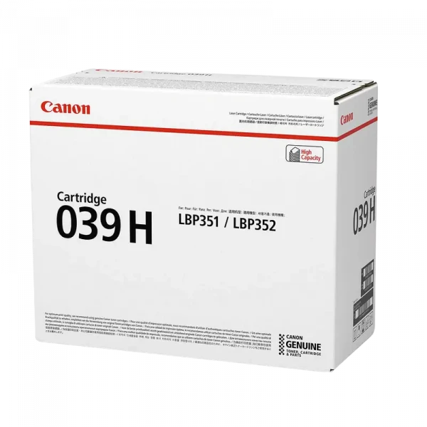 Cartuş Canon CRG-039 H, Negru