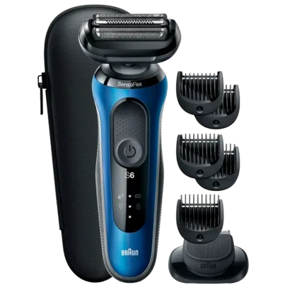 Aparat de ras electric Braun 61-B1500s, Albastru