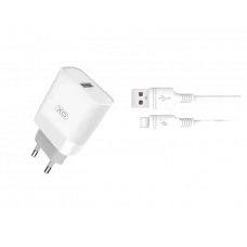 Зарядное устройство XO L64, 18Вт, Белый