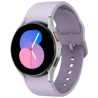 Умные часы Samsung Galaxy Watch 5, 40мм, Серебристый | Фиолетовый