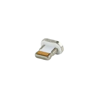Adaptor pentru cablu USB Cablexpert CC-USB2-AMLM31-1M, /Lightning Alb