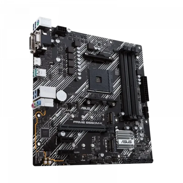 Placă de bază ASUS PRIME B550M-K, AM4, AMD B550, Micro-ATX