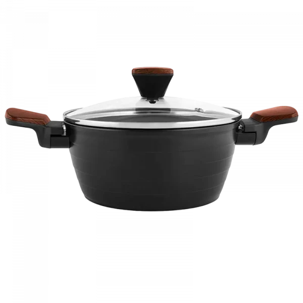 Кастрюля Polaris Albero-20C, 2,2л, 20см, Чёрный