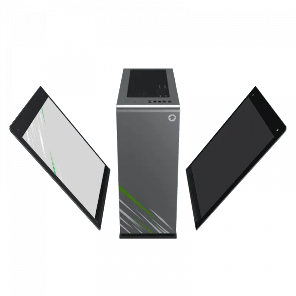 Компьютерный корпус Gamemax VEGA Pro, Full-Tower, Без блока питания, Серый