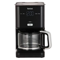 Cafetieră cu picurare Tefal Smart&Light CM600810, 1000W, Negru