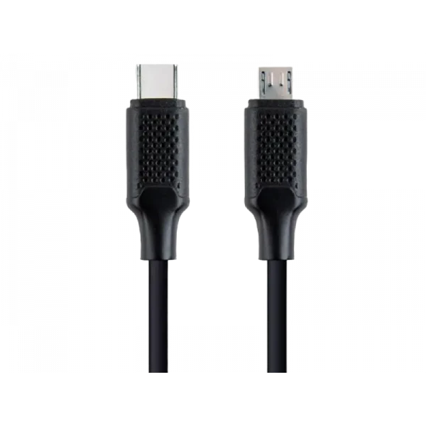 Cablu încărcare și sincronizare Cablexpert CC-USB2-CMMBM-1.5M, USB Type-C/micro-USB, 1,5m, Negru